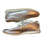 Le Coq Sportif Rose Gold Metallic Leather Sneakers Women's Size 8.5 Photo 5