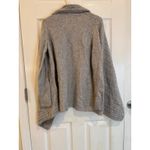 Vineyard Vines  XXS Gray Wool Cashmere Blend Knit‎ Open Front Cable Knit Cardigan Photo 4