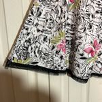 Simply Irresistible Circle Skater Skirt Floral Graffiti Pattern 30 Inch Waist Size 8 Photo 4