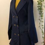 SheIn New Plus Double Breasted Pleated Hem Blazer Dress Photo 3