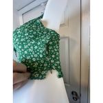 Dress Forum green floral crop top Size M womens Size M Photo 2