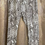 Victoria's Secret Love Cloud Crossover Snake Skin Print Leggings Size 10 NWOT Photo 0