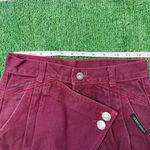 Rocky Mountain vintage maroon  Jeans with buffalo nickel crossover fly, size 25 Photo 8