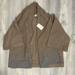 Universal Threads NWT Universal Thread Oversized Open-Front Cardigan Sweater Shrug Tan Size OSFM Photo 0