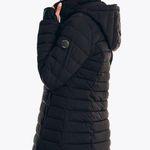 Nautica NWT Black Lightweight Puffer Jacket with Removable Hood MSRP $200 - XS Photo 0
