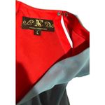 New Nazila Couture Teal Sleeveless Tunic Dress, Size L Blue Size L Photo 4