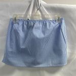 Edikted  Blue Ribbed Mini Going Out Skirt Size Small Photo 0