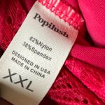 NWT Popilush Hot Pink Lace Shapewear Bodysuit Tummy Control XXL Photo 7