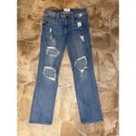 Frame Denim Le High Straight Distressed Ripped Denim Jeans, Size 28 Photo 2