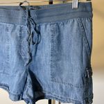 Nautica 19. Blue Cargo Shorts with Drawstring Waist Size 14 Photo 1