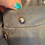 Wet Seal Y2K  Hooded Vest Jacket Juniors Medium Cotton Grayish Photo 6