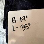 Sarah Pacini One Size Fits All Blue Black Sweater Dress Made In Italy Photo 4