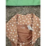 Aerie bikini swimwear set waffle knit high cut cheeky bottoms high neck top XS Photo 3