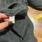 Daisy Fuentes  Cowl Neck Gray Knit Chunky Pullover Sweater Plus Size 2X Photo 8