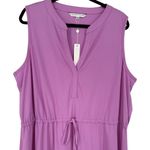 Trina Turk NWT‎  Sleeveless Vigor Dress Drawstring Waist Size XXL Activewear Photo 6