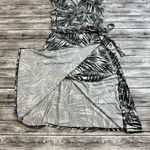 Old Navy  Women's Short Cap Sleeve Wrap Dress Black White Grey ST S SM Small TALL Photo 10