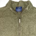 Life is Good  80% Lambs Wool Full Zip Fisherman Core Sweater Size M Photo 4