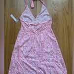 Abound NWT  /Nordstrom Pink Floral Halter Mini Dress Size XS Photo 7