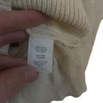 Madewell  small cream long sleeve ties at sleeve crew neck cotton blend Photo 3