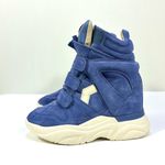 Isabel Marant Balskee Wedge Sneakers Cobalt EU 37 NEW Photo 8