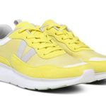 Vionic Ayse Womens Suede Trim Lace Up Athletic Running Shoes in Yellow Size 6 Photo 9