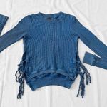 Free People β
FP One Interlaken Long Sleeve Side Tie Blue Thermal Top β
Photo 2