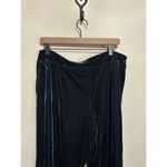 Soma NEW  Velvet Pants Size Large Gray Loungewear Elastic Waist Pant with Pockets Photo 9