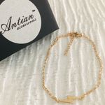Antian Accessories™ Lightning Bolt Bracelet Stainless Steel 304 Gold Photo 0
