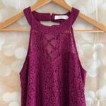 Candie's  Lace Purple Mini Dress Photo 2