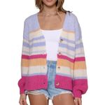 Z Supply  Chasing Sunsets Cardigan Heartbreaker Pink Size Small NWOT Photo 10