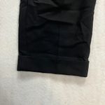 White House | Black Market Black Cropped Leg Pants Size 8 Photo 2