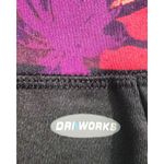 Athletic Works  DriWorks‎ Capri Leggings Floral Print Workout Pants S/CH Photo 2