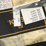 Fendi  Vintage Retro Double Breasted Black And Yellow Blazer‎ Size 8 Photo 7