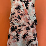 Parker Black and White Halter Sundress Photo 0