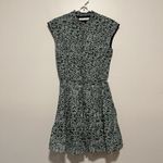 Rebecca Minkoff Green Black Floral Ollie Mini Dress Size XXS Photo 3