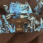 Ann Taylor NEW SP Small Floral Toile Square Neck Shift Dress in Night Sky (Blue) Photo 2