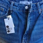 Topshop NWT Top Shop Light Wash High Rise Relax Fit Mom Jeans Size 31x30 Photo 2