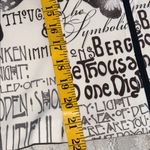 Elegant Butterfly Print Sleeveless Blouse White Size M Photo 6