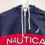 Nautica  Red Blue Half Zip Hoodie Photo 3