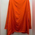L'Academie  The Fleur Orange Blazer Small Satin Photo 5