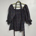 Mr. Hank Blue Yellow Floral Patchwork 70's Vintage 2 Photo 3