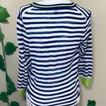 J.Crew Striped Blue Accent Cardigan Photo 6