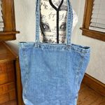 American Eagle | Denim Jean Medium Size Tote Bag Photo 5