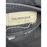 Madewell  The MomJean Black Distressed High Waist Straight Denim Jeans Pants 26 Photo 3
