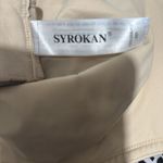 Syrokan Sport Bra Womens 38F Beige Underwire Lined High Impact Full Coverage Size undefined Photo 3