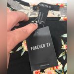 Forever 21 🆕  Black Floral Long Sleeve Dress Size M Photo 3