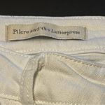 Pilcro and the Letterpress  Anthropologie Script Women‎ 29 White Denim Jean *FLAW Photo 1
