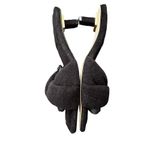 Good American Women's Black Terry Kickstand Low Heel Slide Sandals NWOB size 7.5 Photo 4