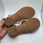 Dansko NWOB  Tansy Leather Block Heel Sandals  41 US 10.5-11 white slingback 1624 Photo 8