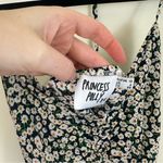 Princess Polly  | Black Ditsy Floral Halter Dress Size 6 Photo 2